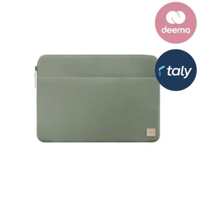 Lap Top Bag  Protective Nylon Sleeve (Up To 14”) Uniq - Laurel Green